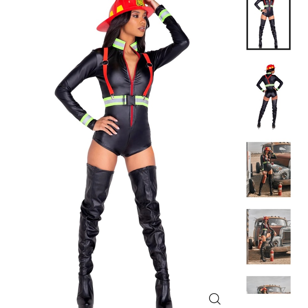 Roma Halloween firefighter costume BRAND NEW IN PACKAGING